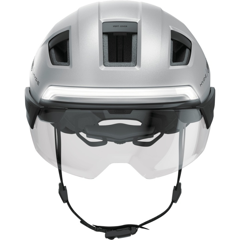 Kask rowerowy Abus HYP-E ACE srebrny