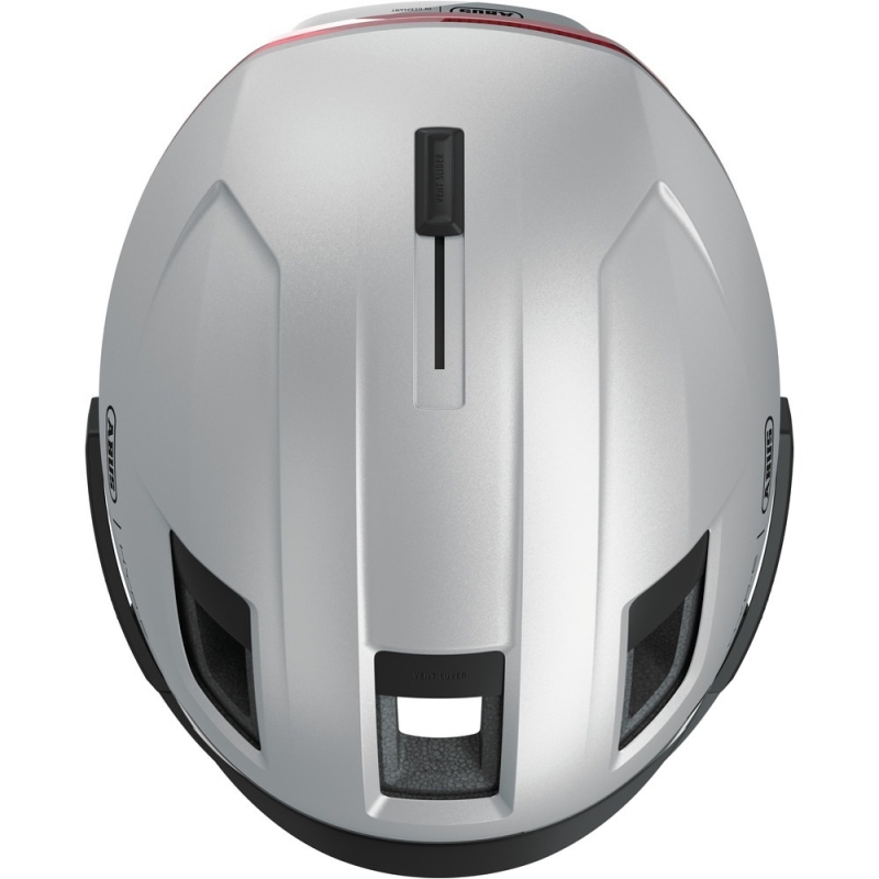 Kask rowerowy Abus HYP-E ACE srebrny