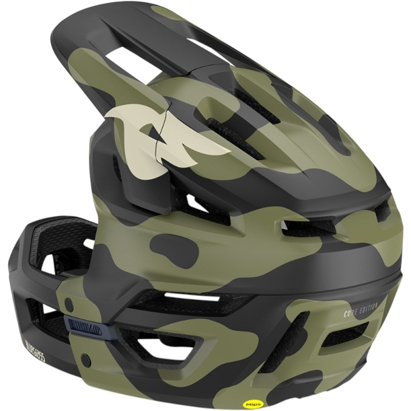 Kask rowerowy fullface Bluegrass Vanguard Core MIPS camo