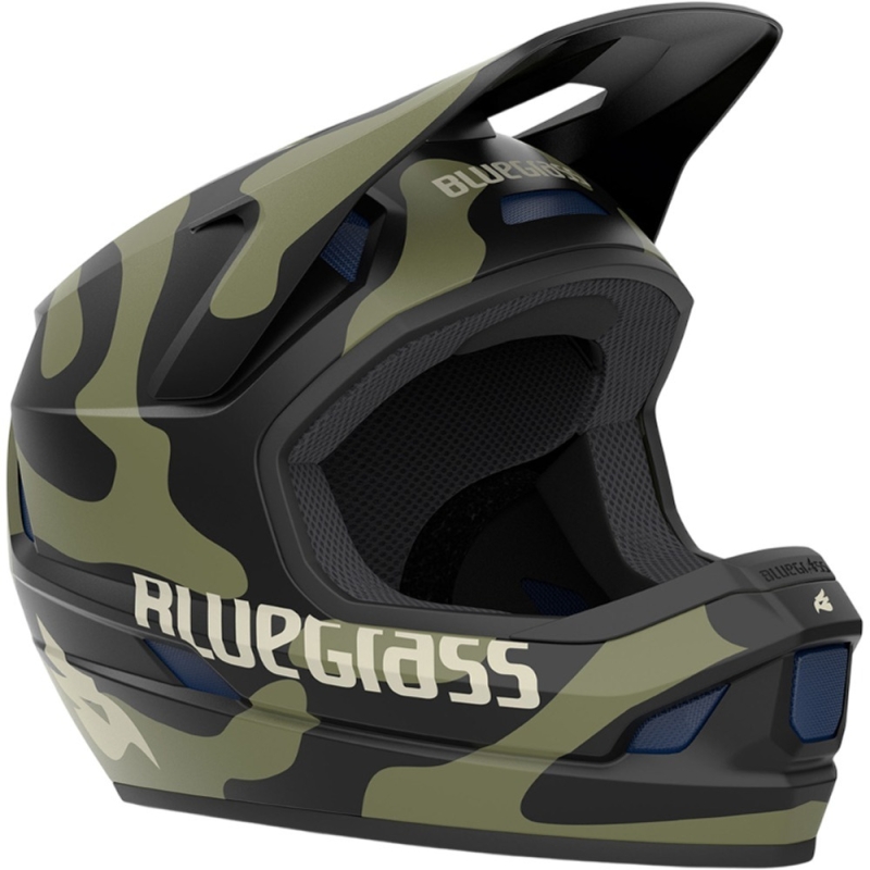 Kask rowerowy fullface Bluegrass Legit MIPS camo