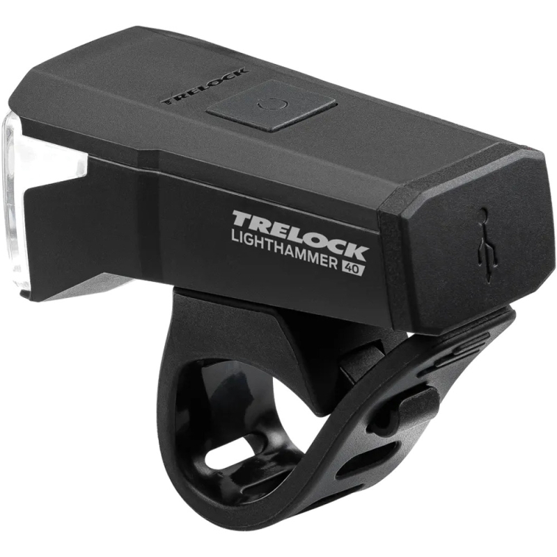 Zestaw lampek rowerowych Trelock LS 440 Lighthammer & LS 740 Vector