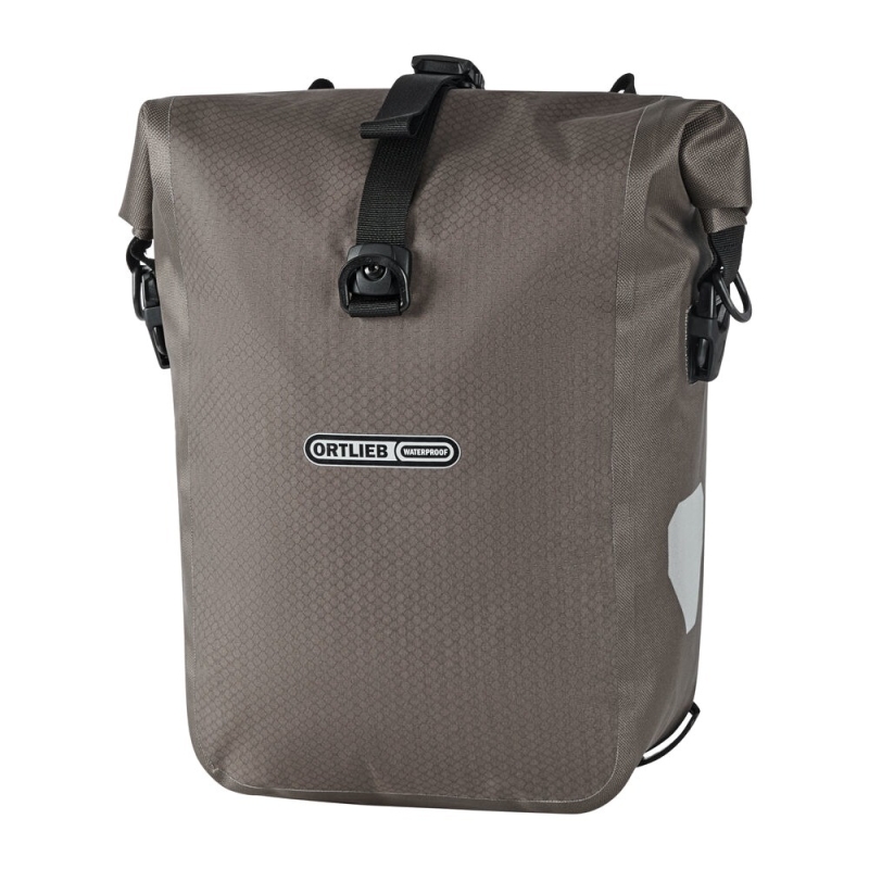 Torba na widelec Ortlieb Gravel-pack QL3.1 brązowa