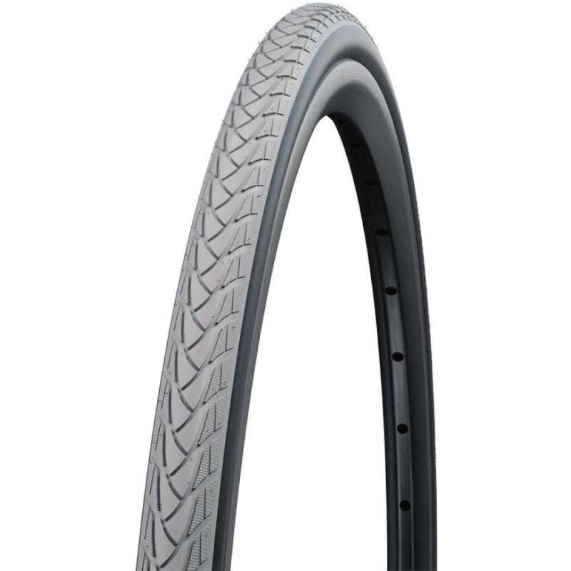 Opona do wózka inwalidzkiego Schwalbe Marathon Plus 24 GRC czarno-szara