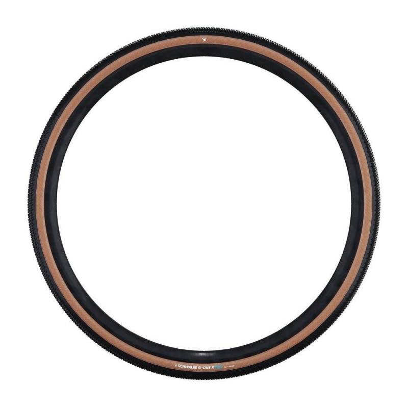 Opona zwijana Schwalbe G-One R Pro 28 czarno-brązowa