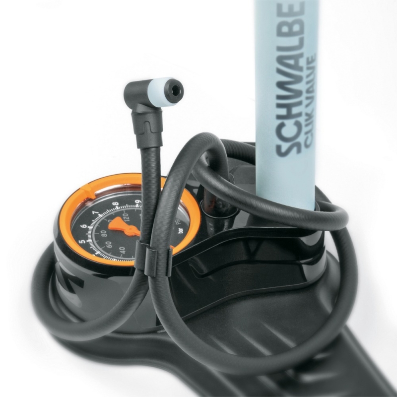 Pompka podłogowa SKS Air-X-Plorer Clik Valve 10.0 czarna