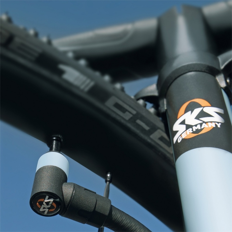 Pompka podłogowa SKS Air-X-Plorer Clik Valve 10.0 czarna