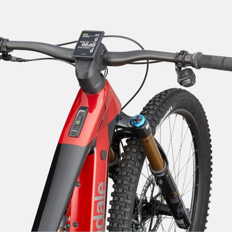 Rower elektryczny Cannondale Moterra Carbon 1 czerwony