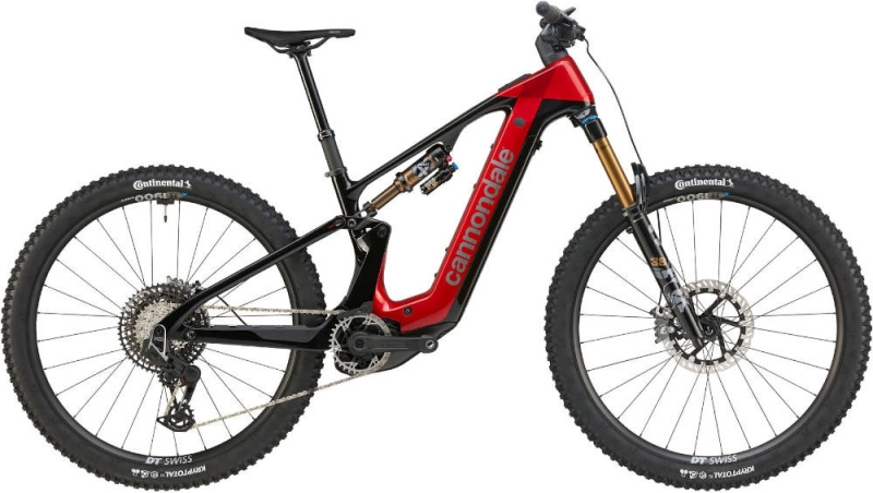 Rower elektryczny Cannondale Moterra Carbon 1 czerwony