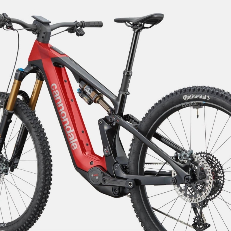 Rower elektryczny Cannondale Moterra Carbon 1 czerwony