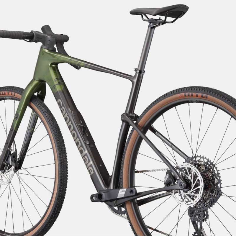 Rower gravel Cannondale Topstone Carbon 2 AXS 1x12 zielono-czarny