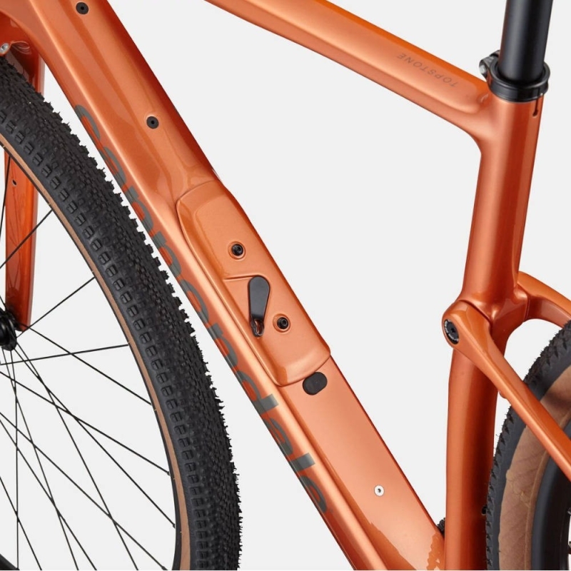 Rower gravel Cannondale Topstone Carbon 3 GRX 1x12 pomarańczowy