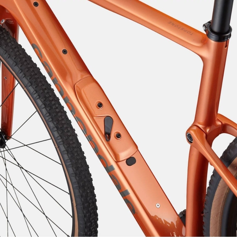 Rower gravel Cannondale Topstone Carbon 3 GRX 2x12 pomarańczowy