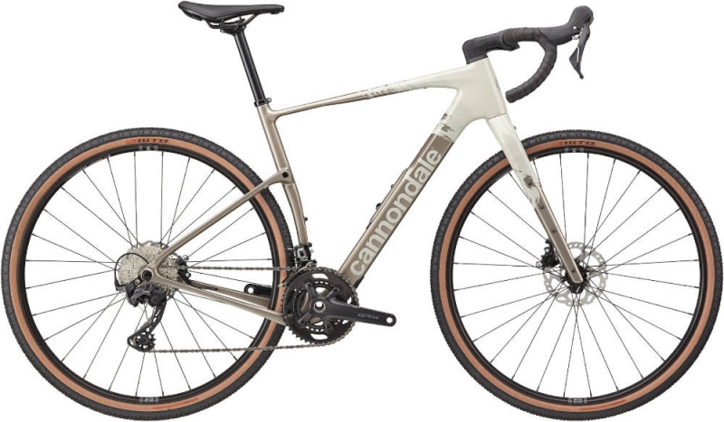 Rower gravel Cannondale Topstone Carbon 3 GRX 2x12 beżowy