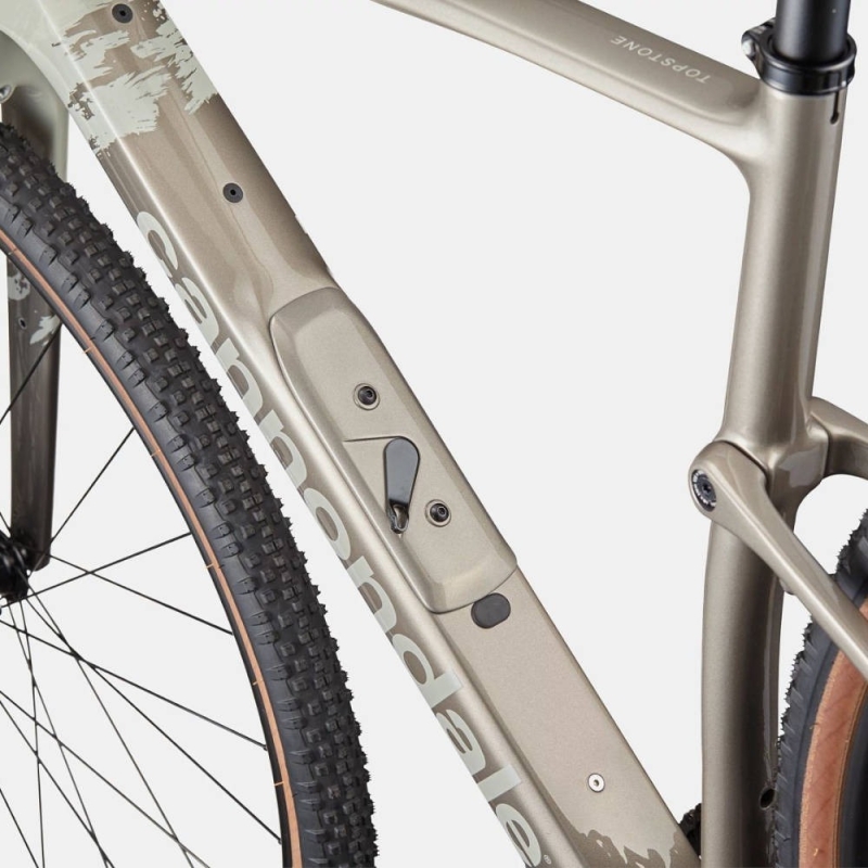 Rower gravel Cannondale Topstone Carbon 3 GRX 2x12 beżowy