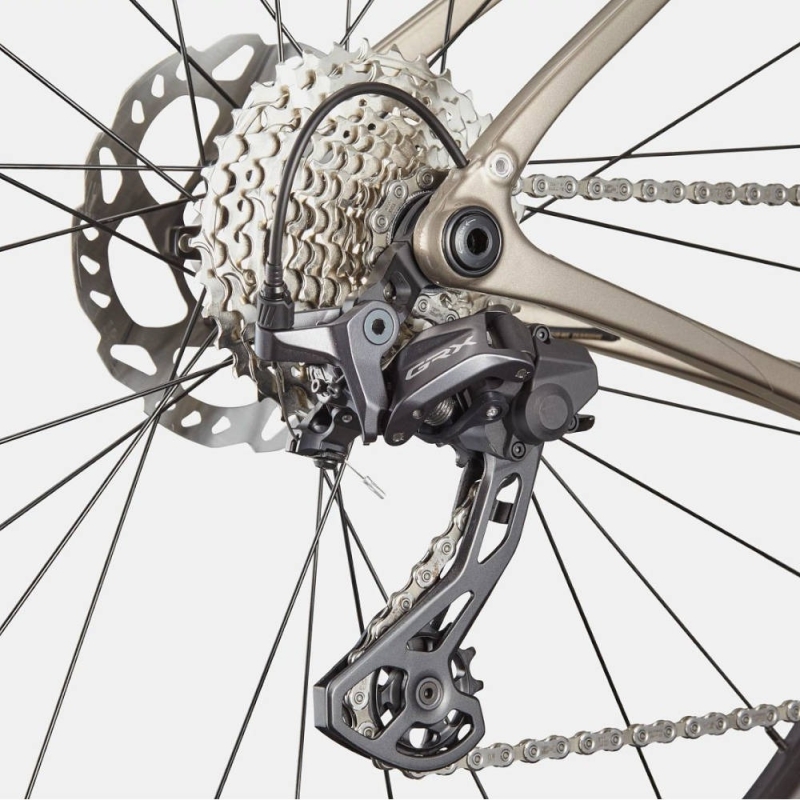 Rower gravel Cannondale Topstone Carbon 3 GRX 2x12 beżowy