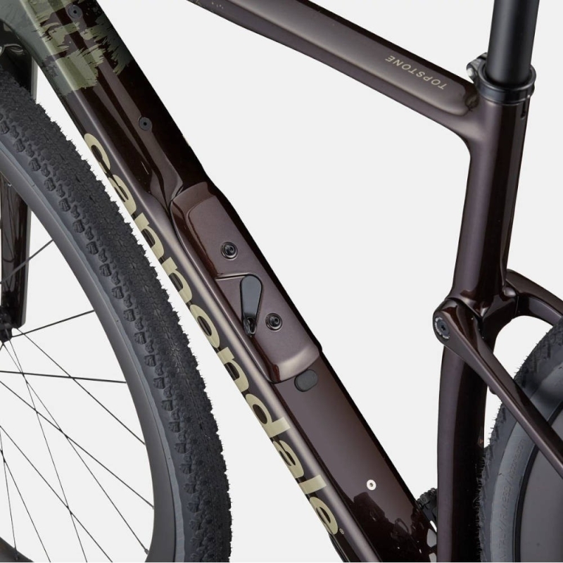 Rower gravel Cannondale Topstone Carbon LTD Di2 czarno-zielony