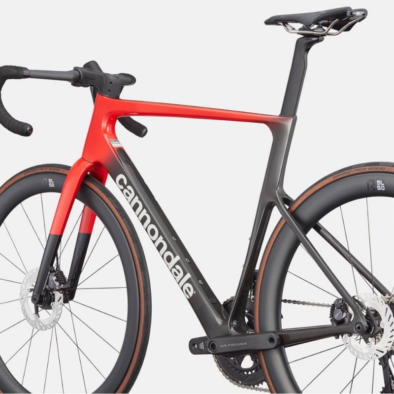 Rower szosowy Cannondale SuperSix EVO Hi-Mod 2 czerwono-czarny
