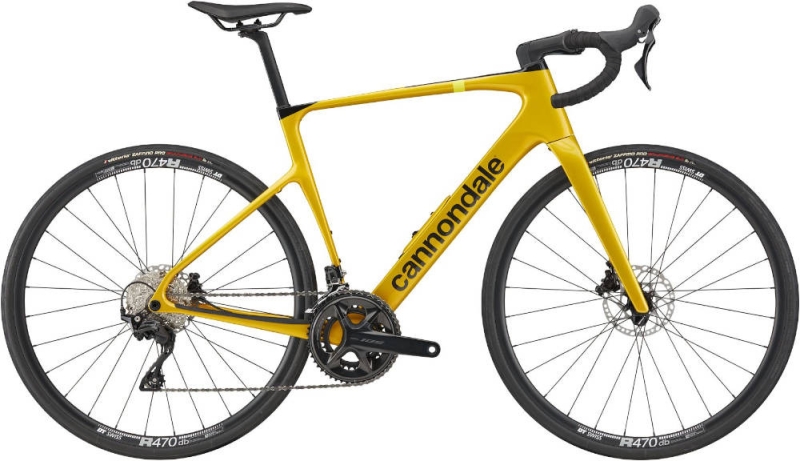 Rower szosowy Cannondale Synapse Carbon 5 żółty