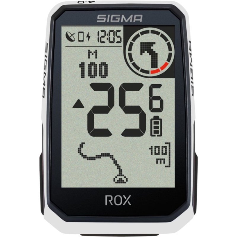 Nawigacja rowerowa Sigma ROX 4.0 Endurance Sensor Set biała