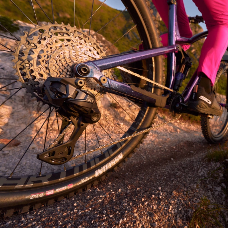 Rower MTB Dartmoor Rocbird Enduro Pro XT Di2 fioletowy
