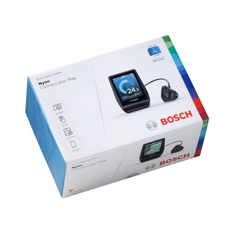 Wyświetlacz do rowerów elektrycznych Bosch Nyon z manetką