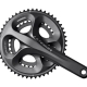 Mechanizm korbowy Shimano Ultegra FC-670 szary - 50x34 172.5mm