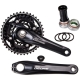 Mechanizm korbowy Shimano Deore FC-612 czarny