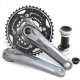 Mechanizm korbowy Shimano Deore FC-M610 srebrny