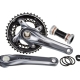 Mechanizm korbowy Shimano Deore FC-615 srebrny