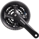 Mechanizm korbowy Shimano Acera FC-M361 czarny