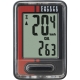 Licznik rowerowy przewodowy Cateye Enduro CC-ED400 czarno-czerwony