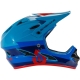 Kask rowerowy Fullface SixSixOne 661 Comp niebiesko-czerwony