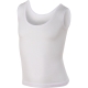 Bezrękawnik dziewczęcy Brubeck Comfort Cotton Junior biały - 128/134