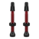 Wentyle WTB TCS Aluminium Tubeless czerwone