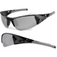 Okulary rowerowe Accent Jackal czarno-szare