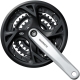 Mechanizm korbowy Shimano Altus FC-M371 srebrny