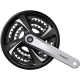 Mechanizm korbowy Shimano Tourney TX FC-TX801 srebrny