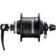 Shimano DH T4050 Alivio Piasta przednia Disc V-Brake z dynamem czarna