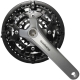 Mechanizm korbowy Shimano Acera FC-T3010 (na kwadrat) srebrny