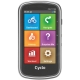 Mio Cyclo 405 HC Central Europe Nawigacja rowerowa GPS + HRM + Cadence