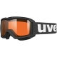 Uvex Flizz LG Gogle narciarskie junior dziecięce black lasergold clear