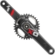 Mechanizm korbowy SRAM X01 X-Sync GXP Carbon czerwony