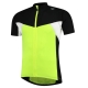 Koszulka rowerowa Rogelli Recco 2.0 czarno-żółta