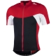 Koszulka rowerowa Rogelli Recco 2.0 czerwono-czarna