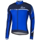 Koszulka rowerowa z długim rękawem Rogelli Andrano 2.0 czarno-niebieska