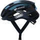 Kask rowerowy Abus AirBreaker Movistar niebieski