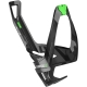 Koszyk na bidon Elite Cannibal XC Black Glossy Green