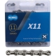 Łańcuch KMC X11 szary