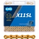 Łańcuch KMC X11SL Ti-N złoty