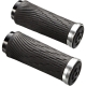 SRAM Locking Grips Chwyty rowerowe kierownicy 85mm czarne ze srebrnym